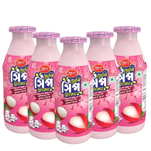 PRAN Jelly Sip Litchi – Litchi Flavoured Jelly Drink
