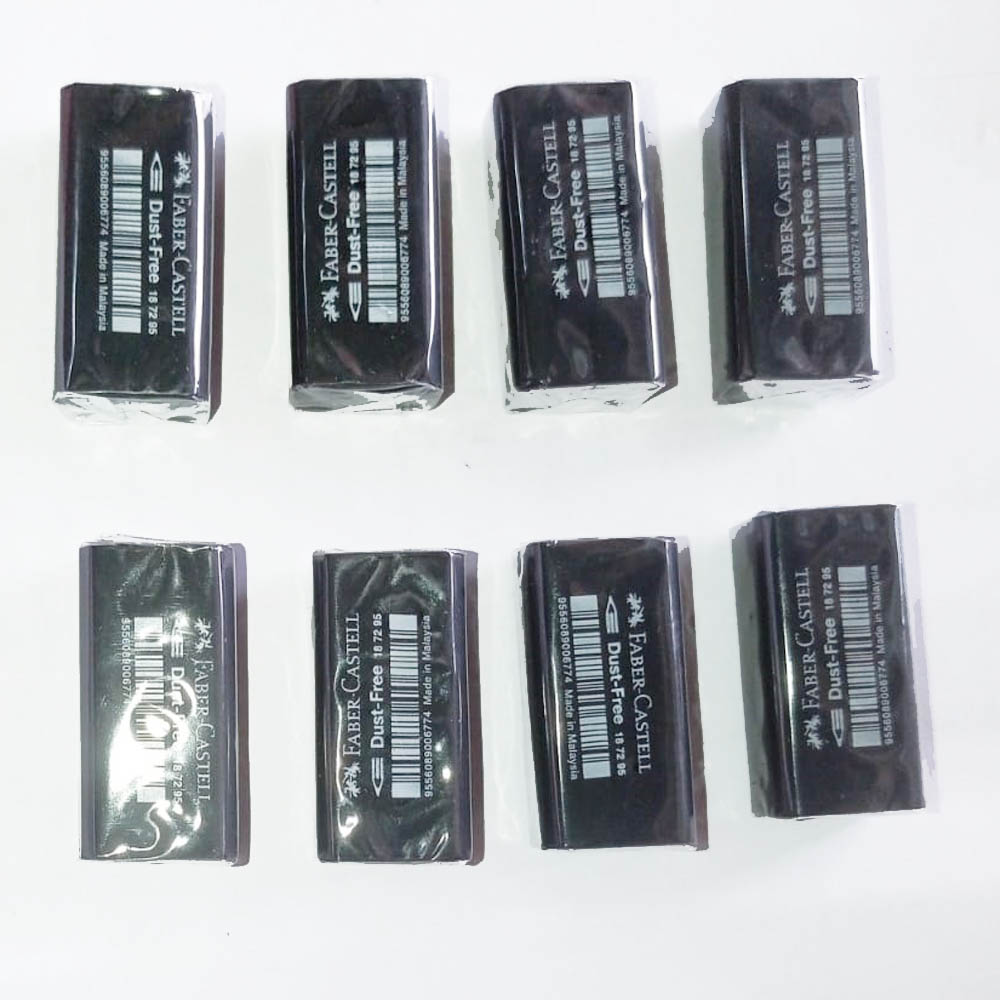 Faber-Castell Eraser Small Size (Black) | Clean & Precise Erasing