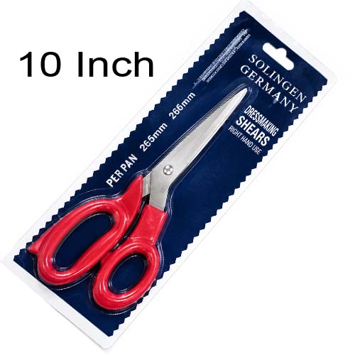 10 Inch Stainless Steel Scissors – Sharp & Durable Scissors for Home, Office & Craft