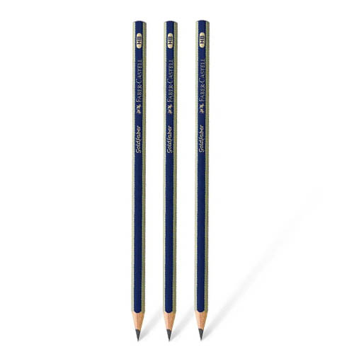 Faber-Castell Goldfaber HB Pencil | Smooth Writing & Sketching Pencil