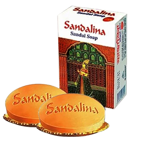 Sandalina Sandal Soap 100gm – Natural Sandalwood Bath Soap