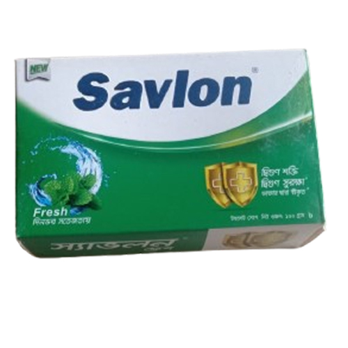 Savlon Fresh Soap 100gm – Antibacterial Refreshing Bath Soap