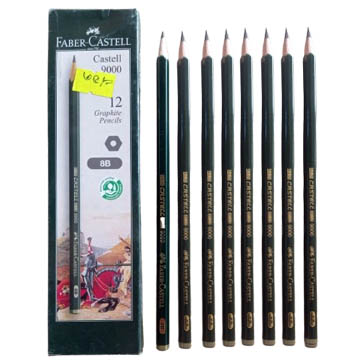 Faber-Castell Goldfaber 8B Pencil | Ultra Dark & Soft Professional Drawing Pencil