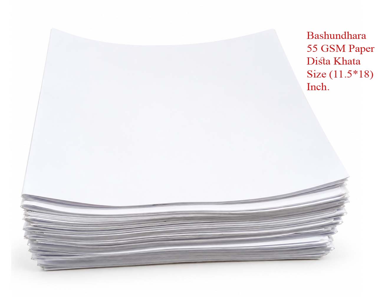 Bashundhara 55 GSM Demy Paper 11.5×18 Inch – 1 Dista Writing & Printing Paper