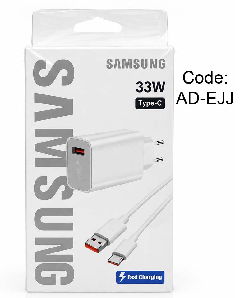 Samsung 33W Fast Charger Type-C – High Speed USB Type-C Power Adapter