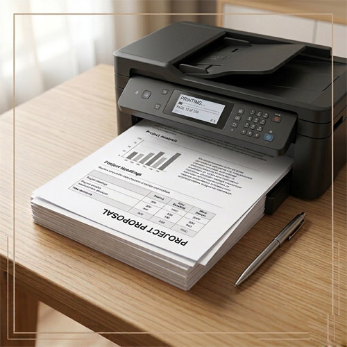 Document Printing Service (A4/A3 | B&W/Color)