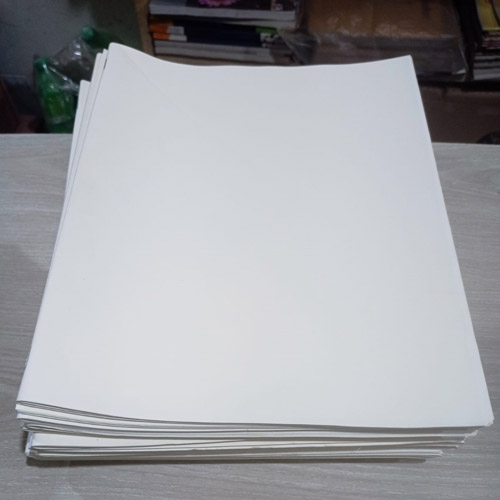 Off-White Kornofully Dema Paper 50 GSM (11.5×18) – 1 Rim | Smooth Writing & Notebook Paper