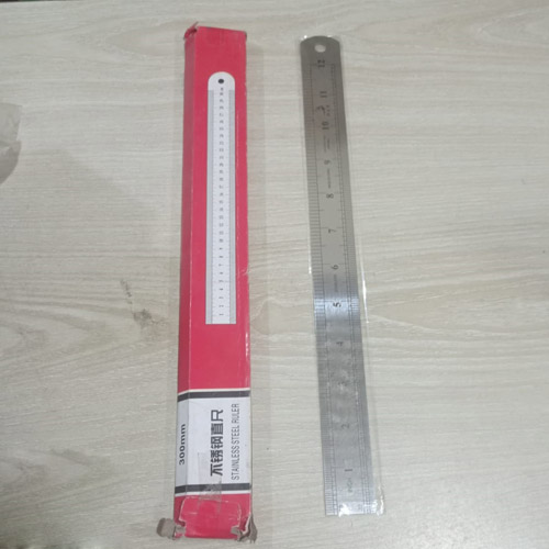Stainlesssteel Ruler / Scale 12 Inch