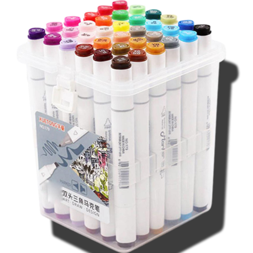 24 Shade Colour Marker Set – Vibrant Multicolor Marker Pens (24 Colors)