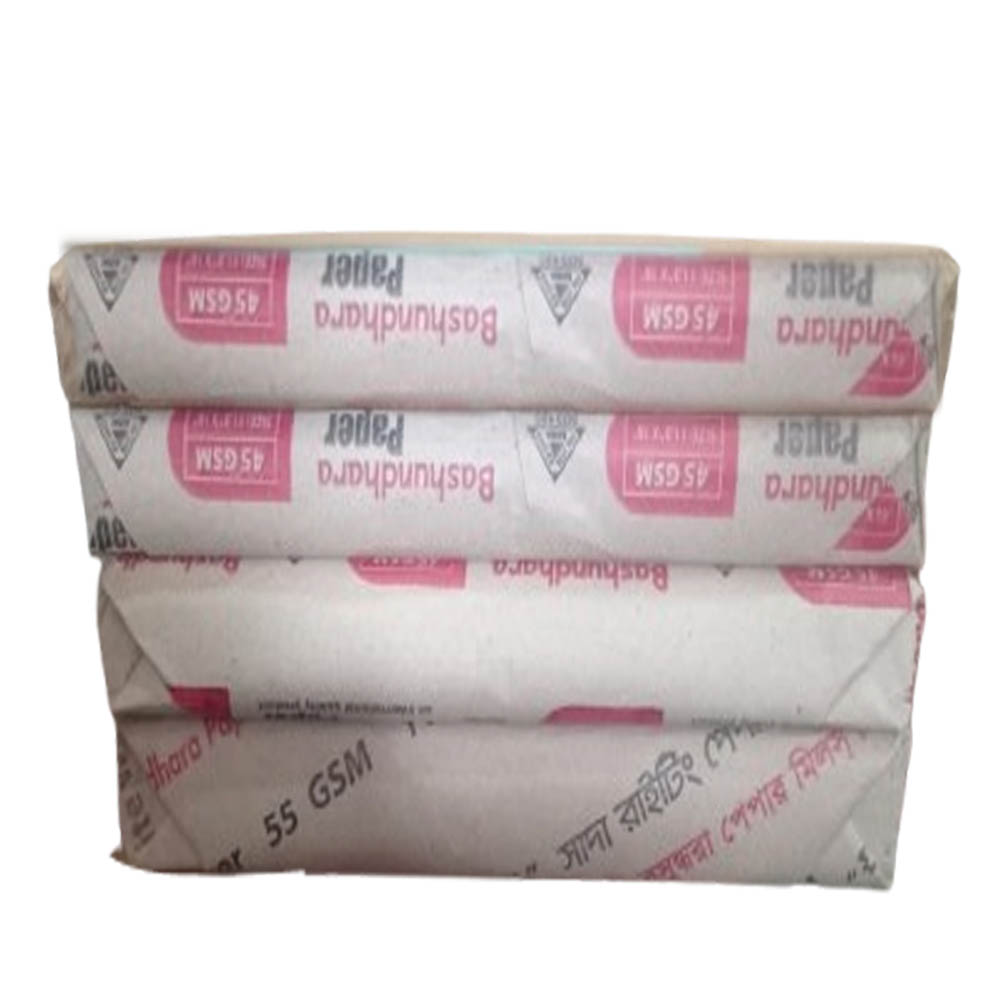 Bashundhara Dema / Dista Khata 45 GSM (11.5×18) – 1 Rim | Lightweight Writing Paper
