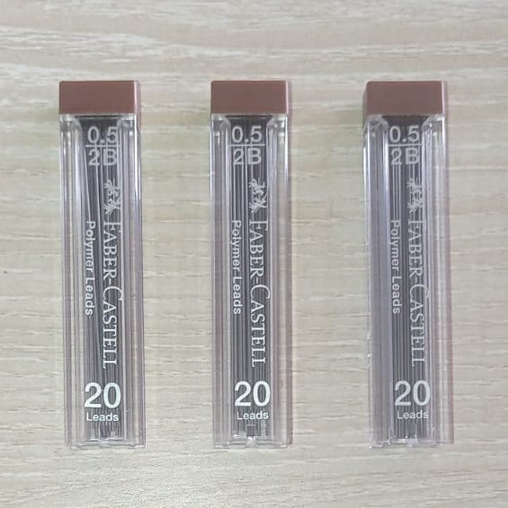 Faber-Castell 0.5mm Mechanical Pencil Leads | Fine & Smooth Refill Leads